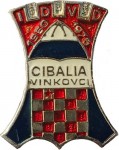 IDVD CIBALIA VINKOVCI 1950 1975 bijelo plava